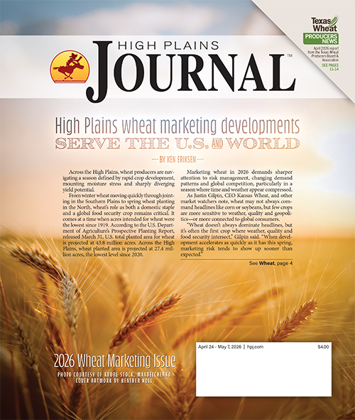 High Plains Journal cover │April 24 - May 7, 2026 Edition