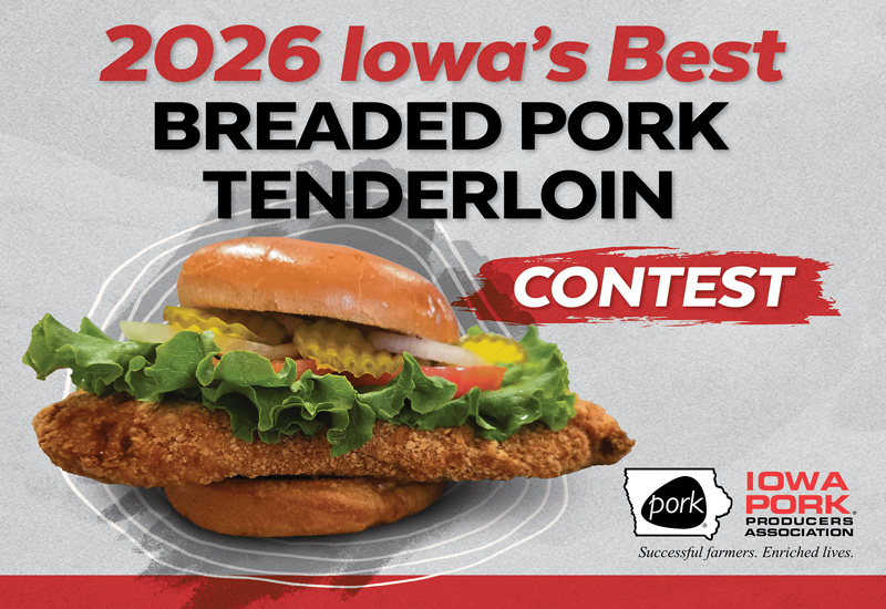 2026 Iowa's Best Breaded Pork Tenderloin Contest