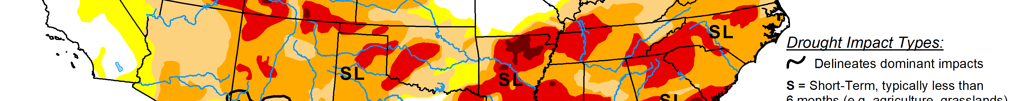 The U.S. Drought Monitor is jointly produced by the National Drought Mitigation Center at the University of Nebraska-Lincoln, the U.S. Department of Agriculture and the National Oceanic Atmospheric Administration. (Map courtesy of NDMC.)