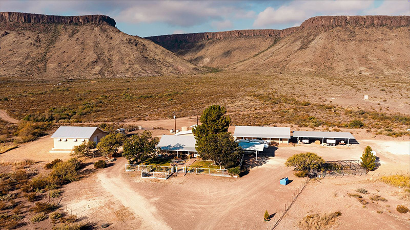 Y Bar O Ranch. (Courtesy of Hall and Hall)