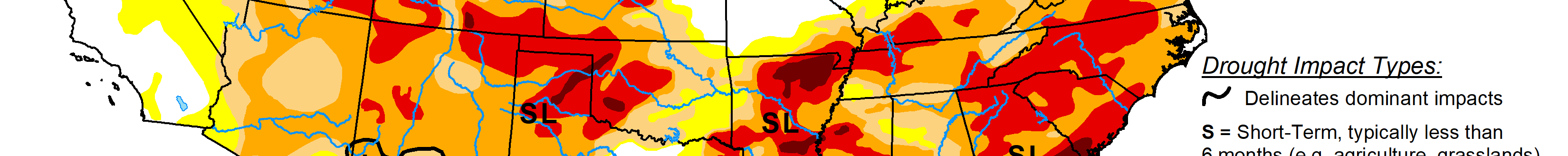 The U.S. Drought Monitor is jointly produced by the National Drought Mitigation Center at the University of Nebraska-Lincoln, the U.S. Department of Agriculture and the National Oceanic Atmospheric Administration. (Map courtesy of NDMC.)