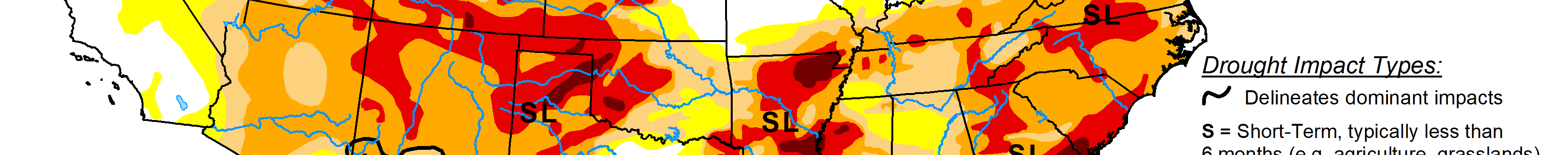The U.S. Drought Monitor is jointly produced by the National Drought Mitigation Center at the University of Nebraska-Lincoln, the U.S. Department of Agriculture and the National Oceanic Atmospheric Administration. (Map courtesy of NDMC.)