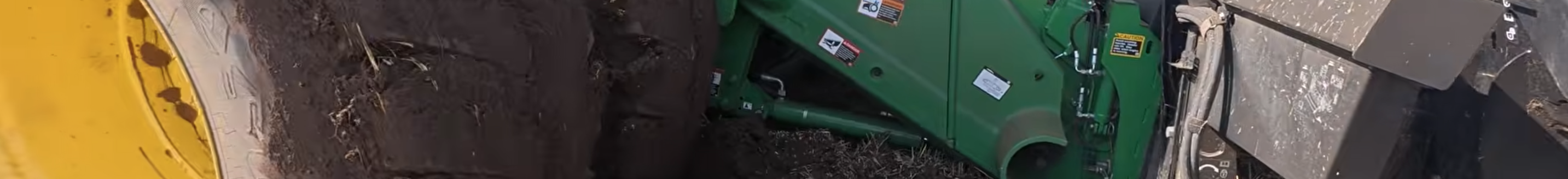 Hayden on Harvest Stuck Combine