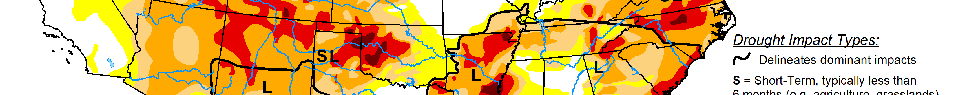 The U.S. Drought Monitor is jointly produced by the National Drought Mitigation Center at the University of Nebraska-Lincoln, the U.S. Department of Agriculture and the National Oceanic Atmospheric Administration. (Map courtesy of NDMC.)