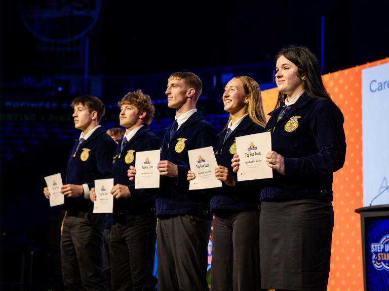 Photo courtesy of the Nebraska FFA Foundation