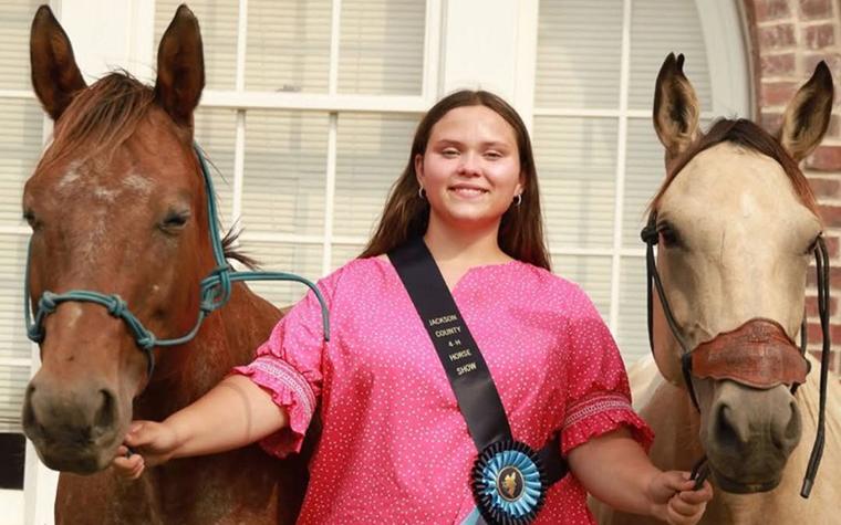 Karlea Bolser of Saline County was selected as one of Missouri's 20 delegates to the 2026 National 4-H Conference in Atlanta. (Missouri 4-H)
