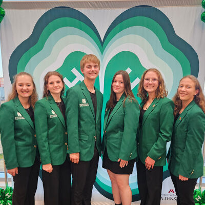 Minnesota 4-H State Ambassadors leadership team members at YELLO. (Minnesota 4-H)