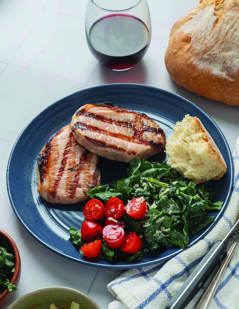 Supercharge summer grilling with tender pork chops