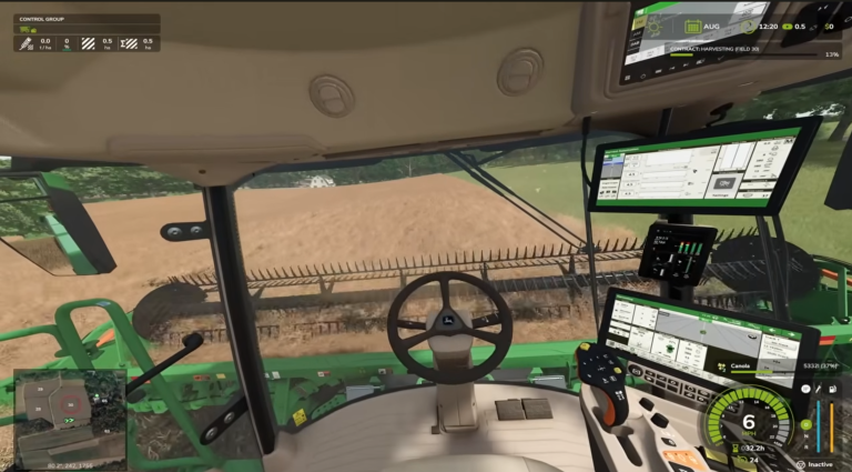 Hayden on Harvest Farming Simulator