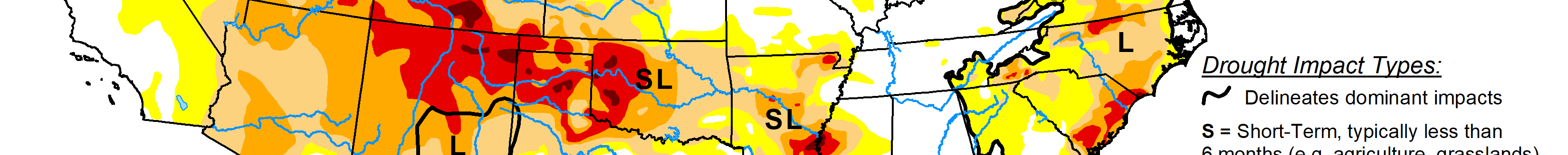 The U.S. Drought Monitor is jointly produced by the National Drought Mitigation Center at the University of Nebraska-Lincoln, the U.S. Department of Agriculture and the National Oceanic Atmospheric Administration. (Map courtesy of NDMC.)