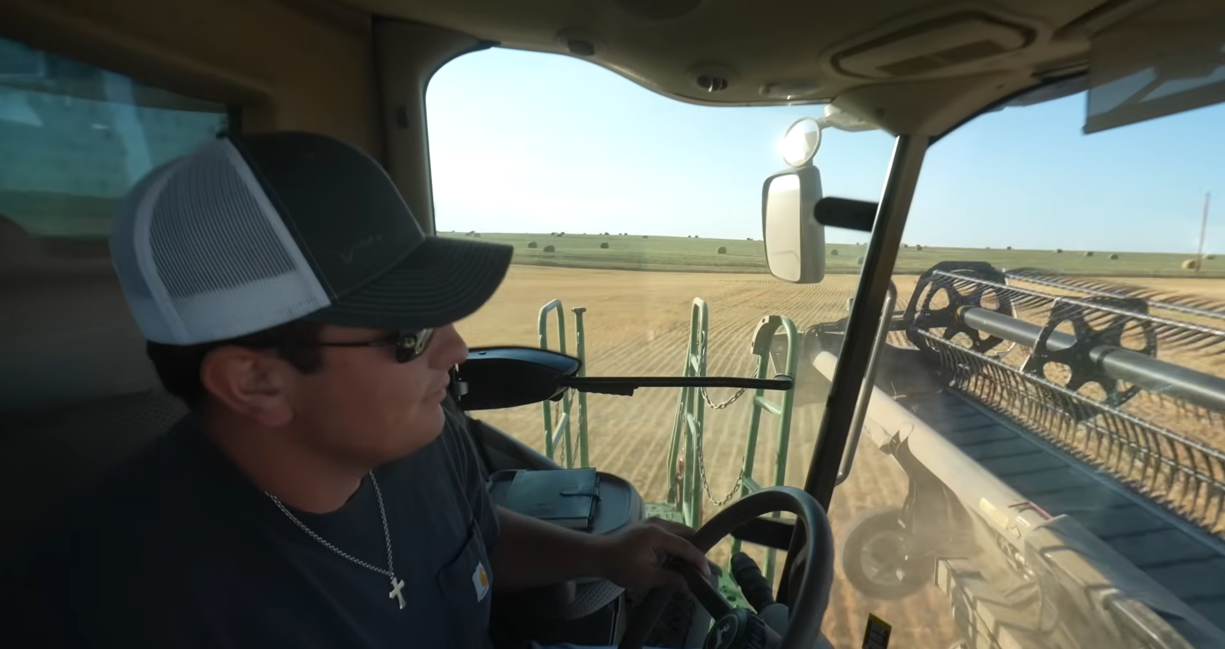 Finishing Up Nebraska Wheat Harvest & Loading Combines