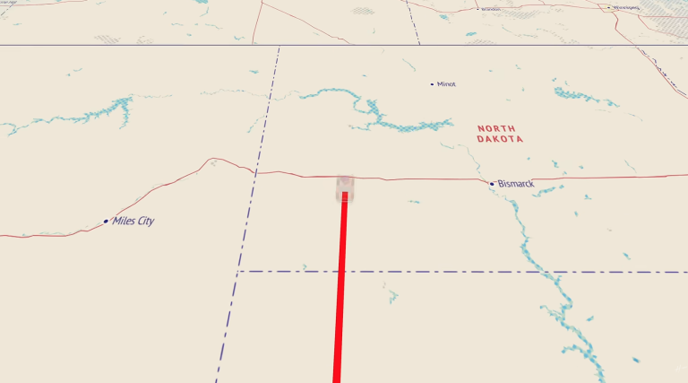 Hauling The Combines 300+ Miles To North Dakota