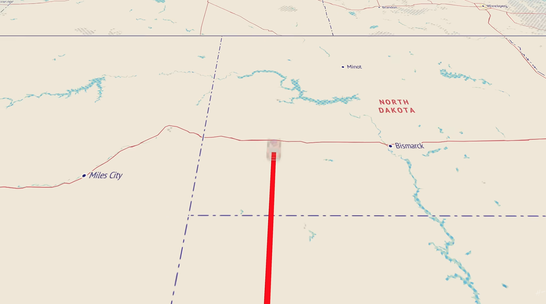 Hauling The Combines 300+ Miles To North Dakota