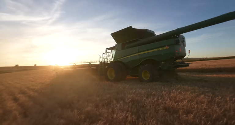 North Dakota Wheat Harvest Almost Got Western
