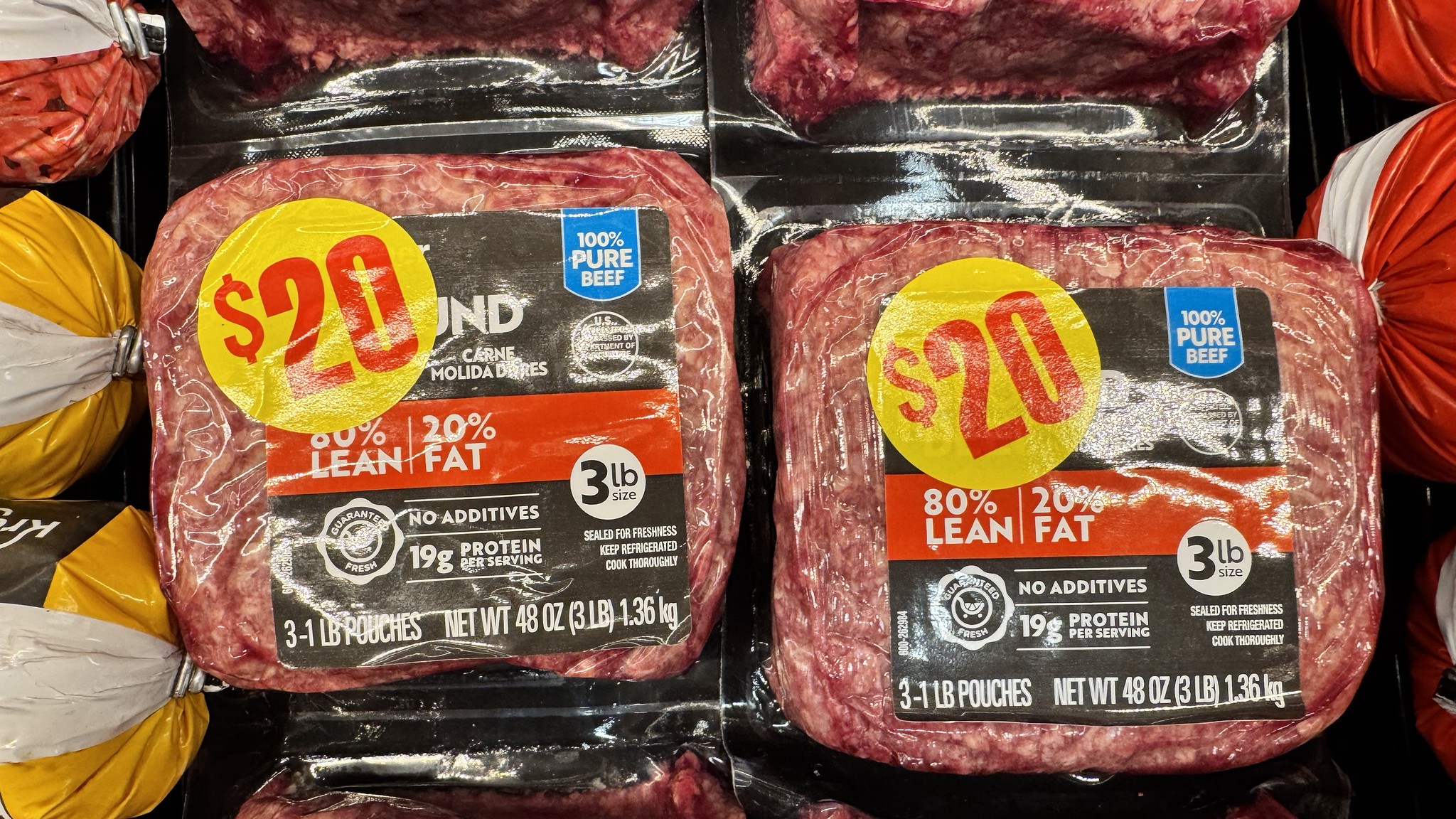 Example of 2026 meat prices. (UADA image)