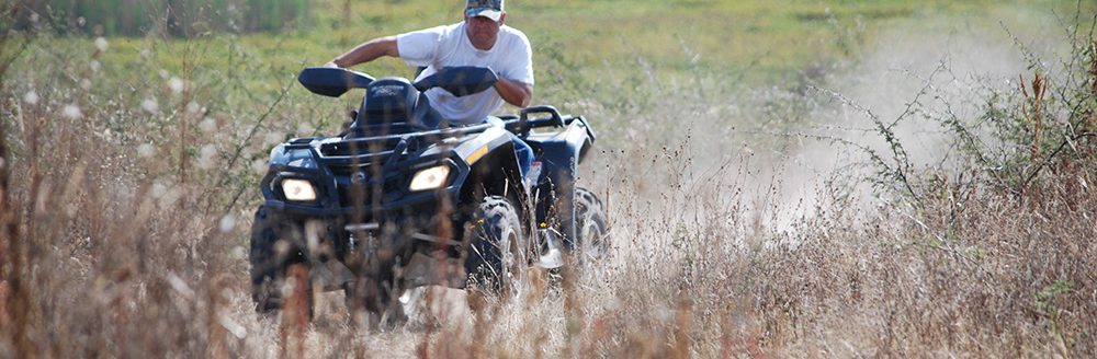 Person riding an ATV. (Adobe Stock-#385142391 │ Cuauhtemoc)