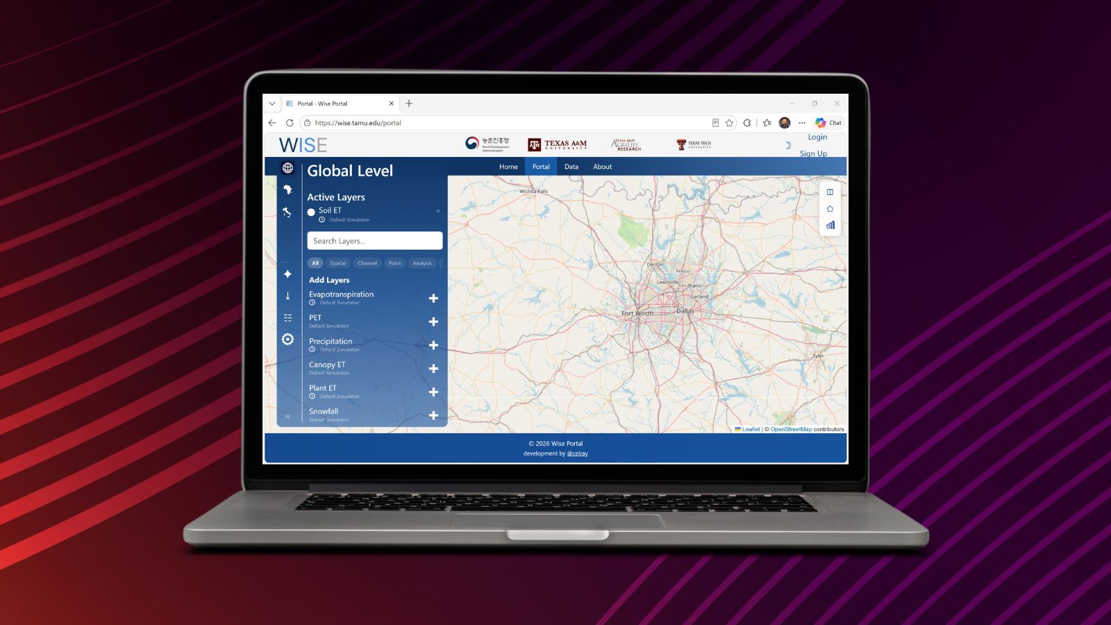 The Water, Impact and Sustainability Estimator, or WISE, is now available to users worldwide (Gabe Saldana/Texas A&M AgriLife)