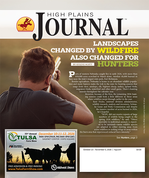 High Plains Journal cover │October 23 - November 5, 2026 Edition